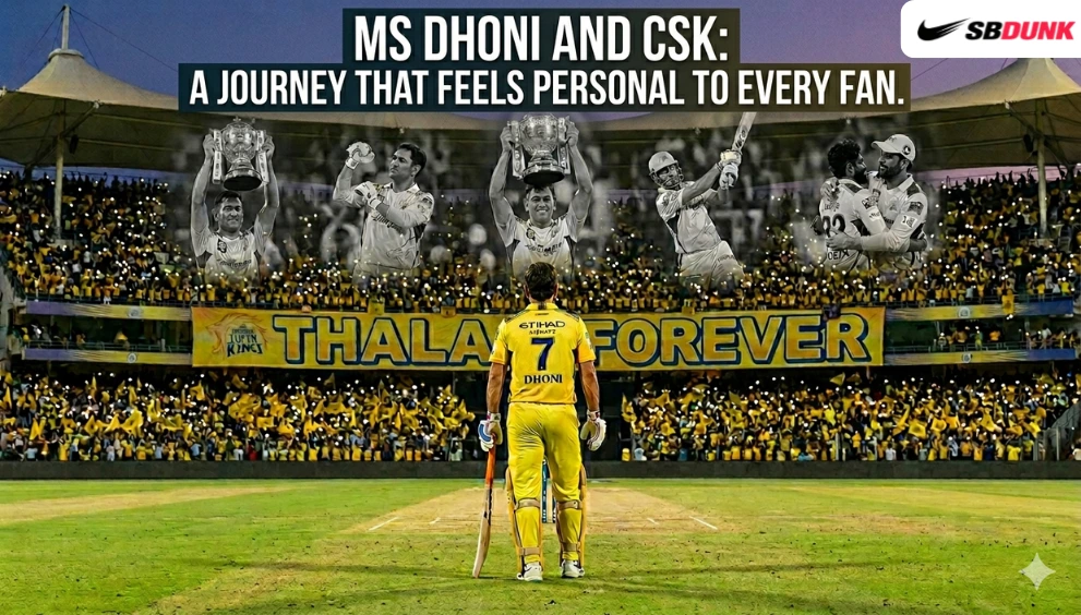 MS Dhoni and CSK: A Journey That Feels Personal to Every Fan
