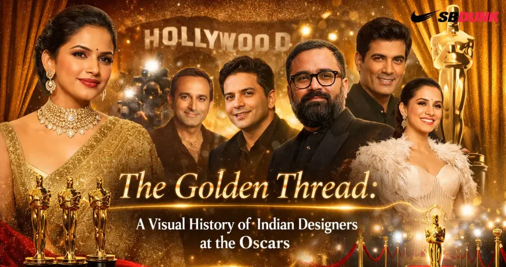 The Golden Thread History of Indian Designers at the Oscars