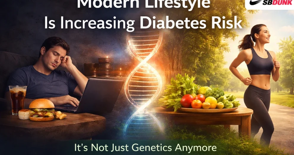 Modern Lifestyle Increases Genetic Risk for Type 2 Diabetes