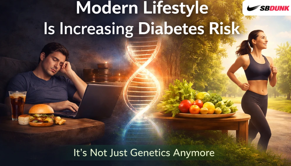 Modern Lifestyle Increases Genetic Risk for Type 2 Diabetes
